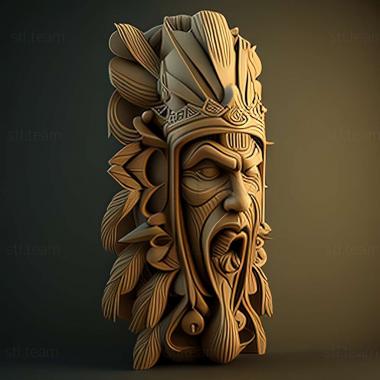 3D model totem (STL)